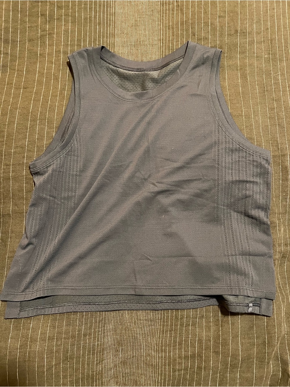 Women’s Green/Grey Train to be lululemon tank